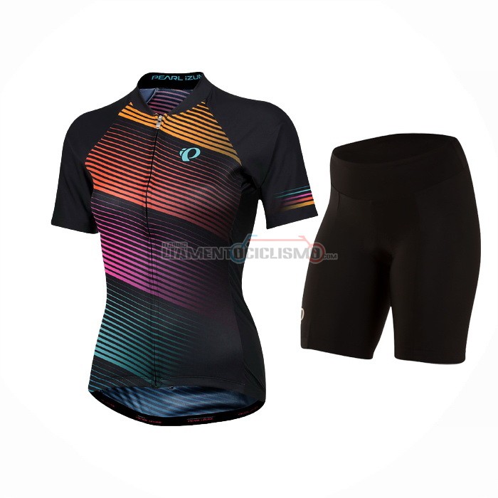 Abbigliamento Ciclismo Donne Pearl Izumi Manica Corta 2021 Multicolore